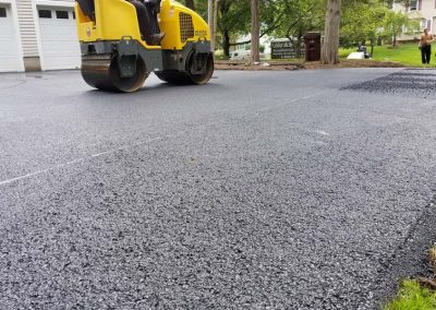 Residential asphalt paving